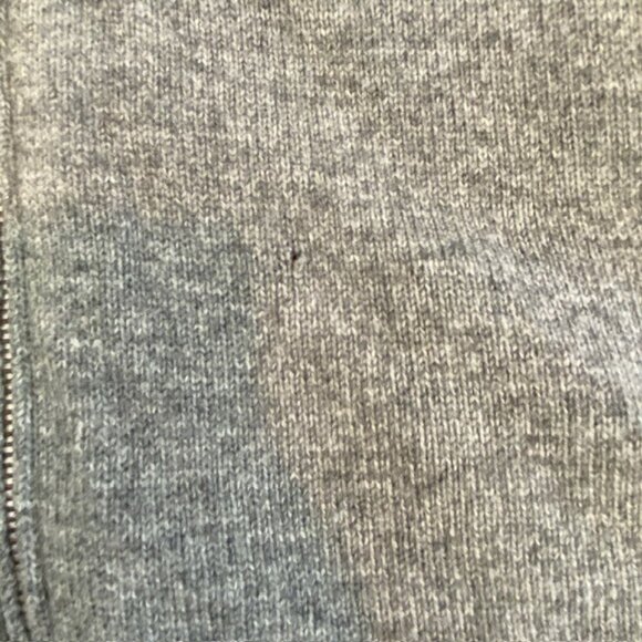 BRUNELLO CUCINELLI Gray Cashmere Full Zip Cardigan Sweater Jacket XL - Picture 13 of 16